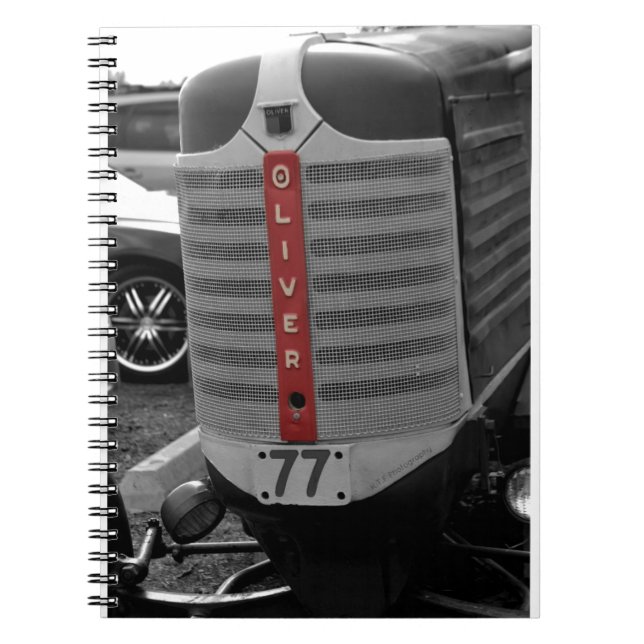 Cuaderno Tractor de Oliverio (Frente)
