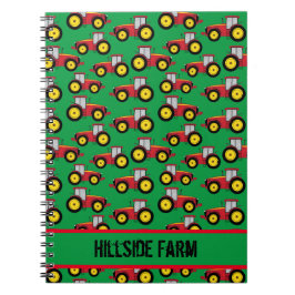 Cuaderno Tractor rural campesino campesino campesino artesa
