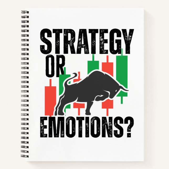 Cuaderno Trade Motivation | Bull market | Strategy  (Anverso)