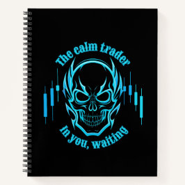 Cuaderno Trade Motivation | Skull | Calm Trader
