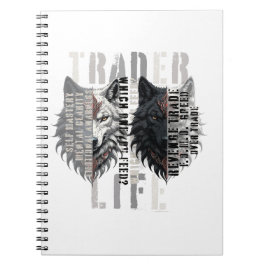 Cuaderno Trader life | Wolf | Both sides