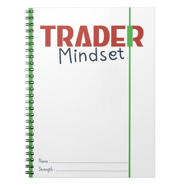 Cuaderno Trader Mindset – Discipline Focused Trading (Frente)