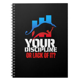 Cuaderno Trader motivation | Bull | Discipline