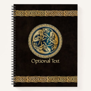 Cuaderno Tradición de Knotwork de Lobo Celta