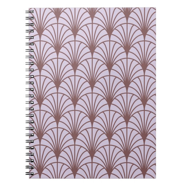 Cuaderno Tradicional chino: fondo de patrón retro. (Frente)