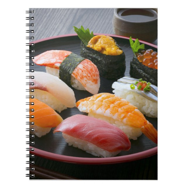 Cuaderno Traditional Sushi Art Notebook – SUSHIMI Collectio (Frente)