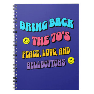 Cuaderno Traer de vuelta los ’70