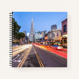 Cuaderno Tráfico difuso de moto de San Francisco North Beac