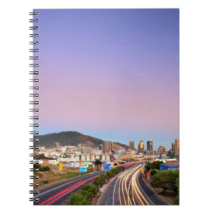 Cuaderno Tráfico En Autopista A Ciudad Del Cabo, Cabo Occi