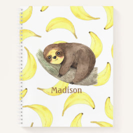 Cuaderno Tragedia en una sucursal banana Nombre animal