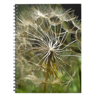 Cuaderno Tragopogon Wildflower Salsify Naturaleza Amantes d