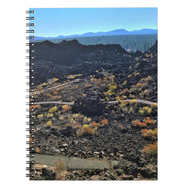 Cuaderno Trail de la mantequilla de lava, O (Frente)