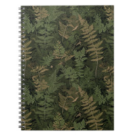 Cuaderno Traje de Camuflaje de Helecho