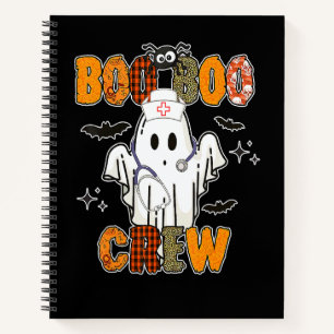 Cuaderno Traje de enfermera fantasma de Halloween para muje
