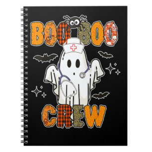 Cuaderno Traje de enfermera fantasma de Halloween para muje