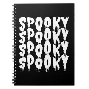 CUADERNO TRAJE DE HALLOWEEN ESPELUZNANTE ESPELUZNANTE