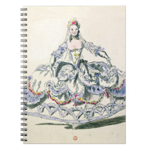 Cuaderno Traje de la ópera, de la colección de Plaisirs d
