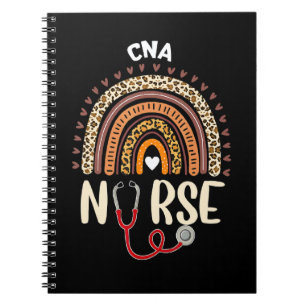 Cuaderno Traje del día de la enfermera con estampado de leo