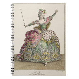 Cuaderno Traje para Medea en la ópera "Jason y Medea",