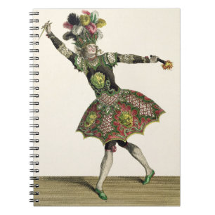 Cuaderno Traje para un demonio en "Armide", la "psique y el