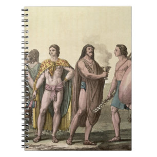 Cuaderno Trajes de los mexicanos (grabado del color)