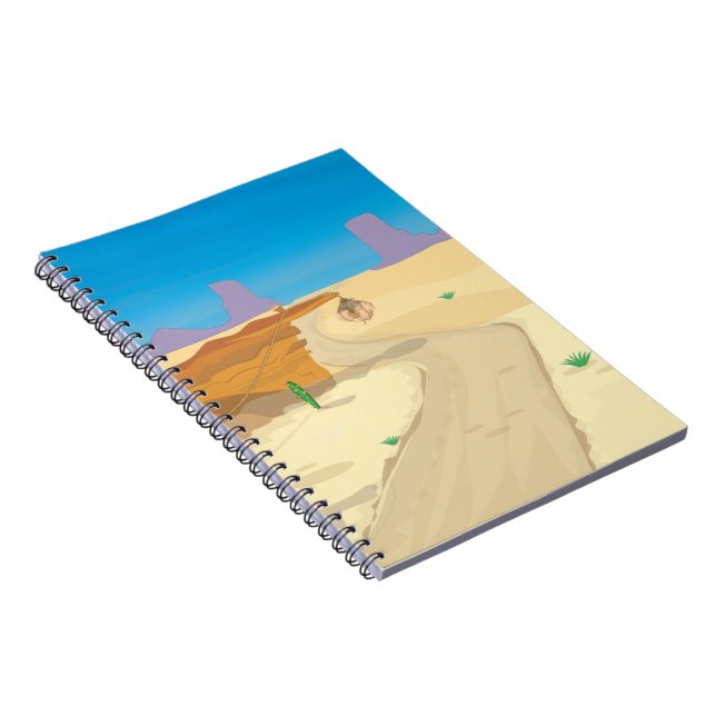 Cuaderno ¡Trampa del desierto! (Lado Derecho)