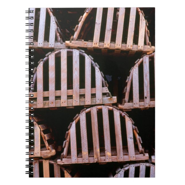 Cuaderno Trampas de langosta de madera Horizontal (Frente)