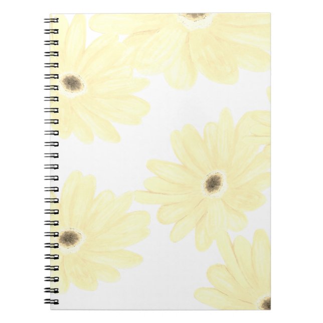Cuaderno Tranquil Morning Yellow Flowers  (Frente)