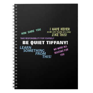 Cuaderno ¡Tranquila Tiffany!
