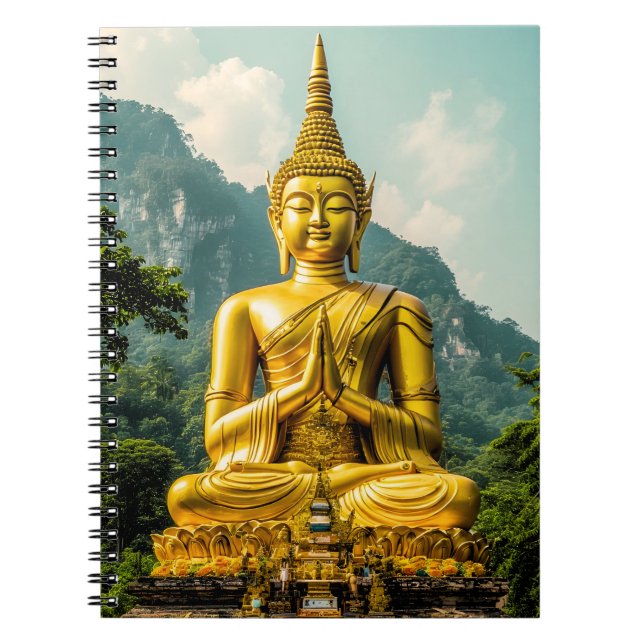 Cuaderno Tranquilidad Dorada (Frente)