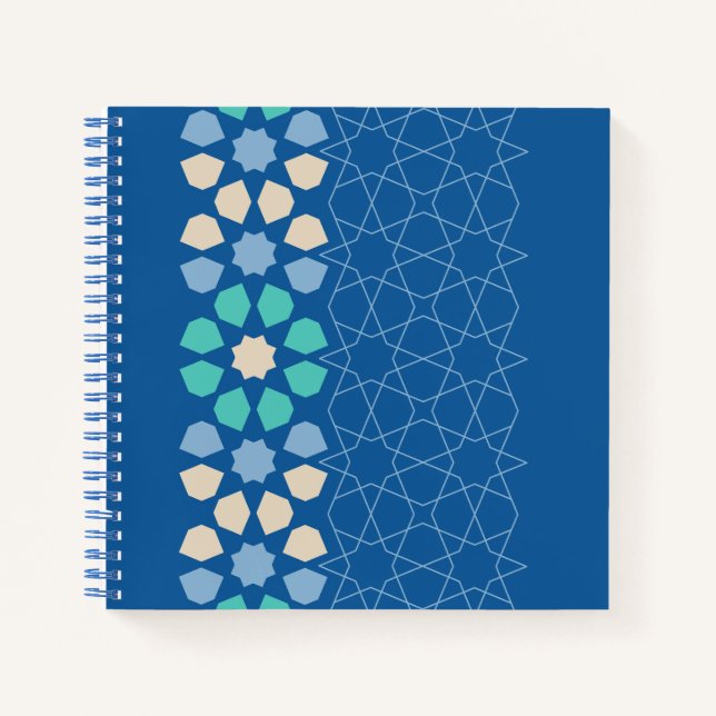 Cuaderno Tranquilidad turquesa azul (Anverso)