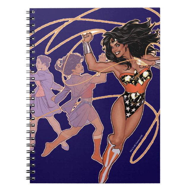 Cuaderno Transformación de Diana Prince, Mujer Maravilla (Frente)