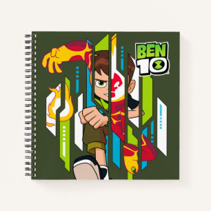 Cuaderno Transformación del ADN de Ben 10 Heatblast