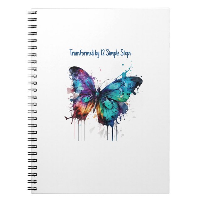 Cuaderno Transformado por 12 pasos simples (Frente)