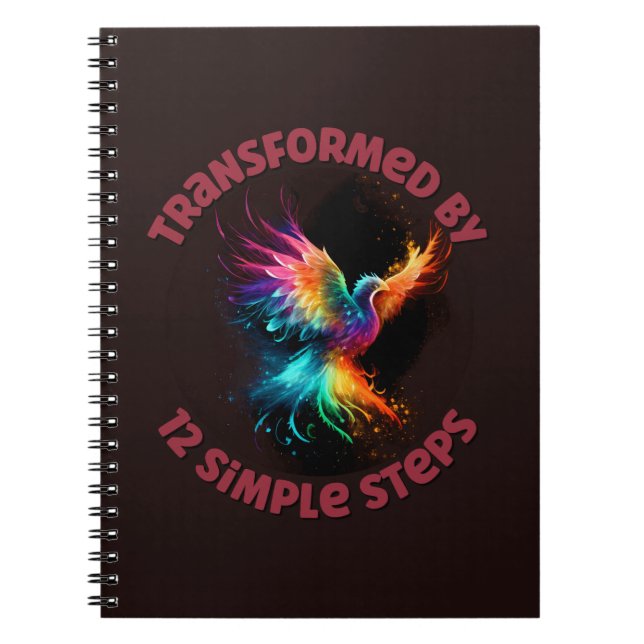 Cuaderno Transformado por 12 pasos simples (Frente)