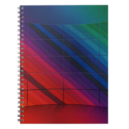 Cuaderno Transición multicolor con cuadrícula