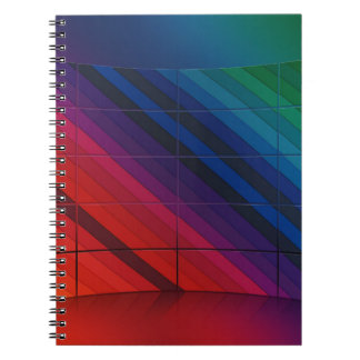 Cuaderno Transición multicolor con cuadrícula