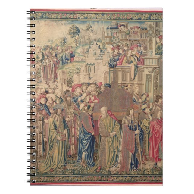 Cuaderno Transporte de la Arca de la Alianza, Tapestr (Frente)