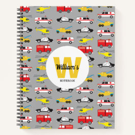 Cuaderno Transporte de Vehículos de Emergencia Personalizad