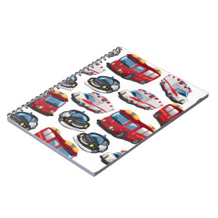 Cuaderno Transporte del servicio de la policía, de la