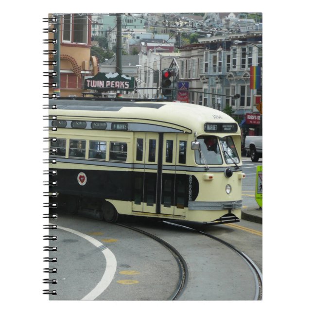 Cuaderno Tranvía por cable de San Francisco (Frente)