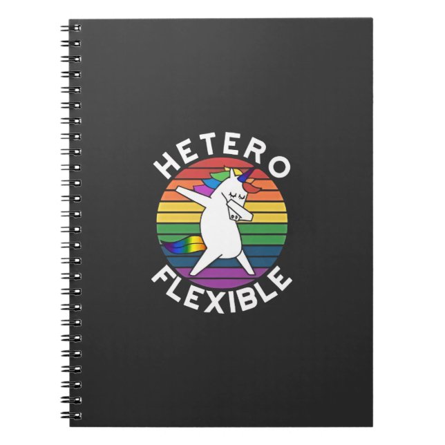 Cuaderno Traspaso bisexual LGBT lésbico heterosexual hetero (Frente)