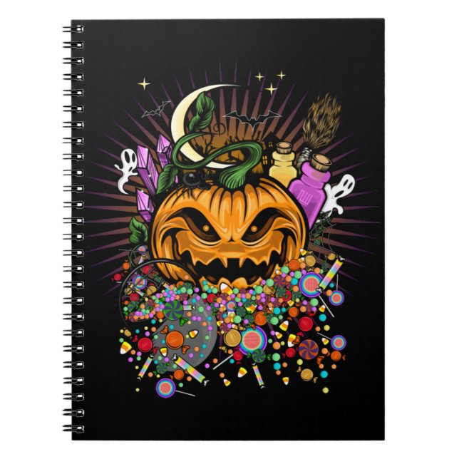 Cuaderno Tratamientos de Halloween (Frente)