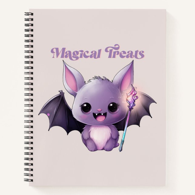 Cuaderno Tratamientos mágicos con batas banales (Anverso)