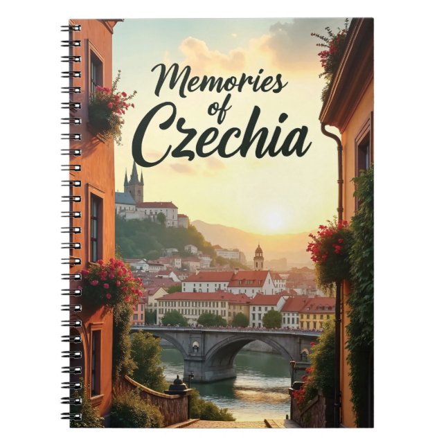 Cuaderno Travel Journal Czechia (Frente)