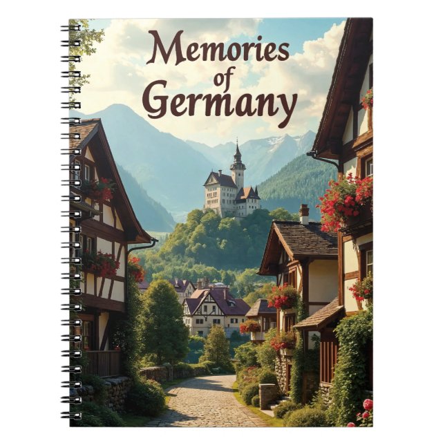 Cuaderno Travel Journal Germany (Frente)