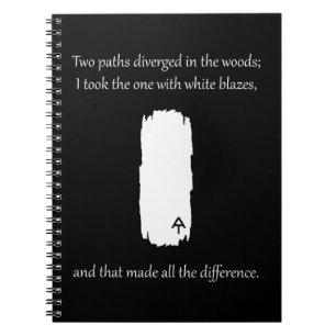 Cuaderno Trayecto Apalache: caminos blancos de llamas diver
