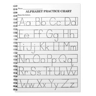 Cuaderno Trazo del alfabeto