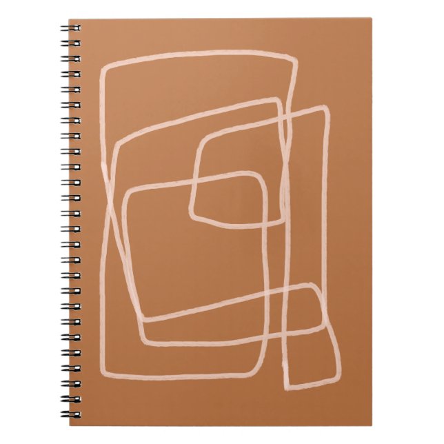 Cuaderno Trazos abstractos (Frente)