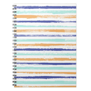 Cuaderno Trazos geométricos textil sin costura patrón vinta